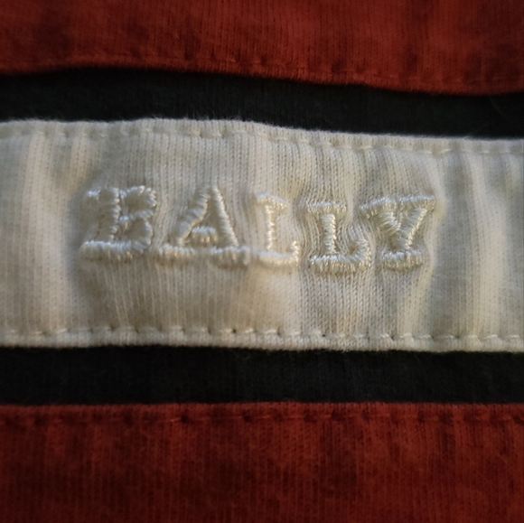 Bally Short Sleeve Size 36 Logo Striped Shirt - Picture 6 of 6
